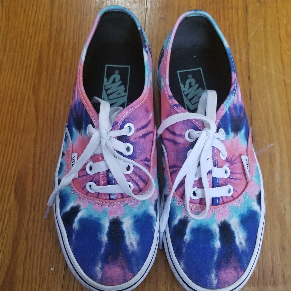 Tie dye vans